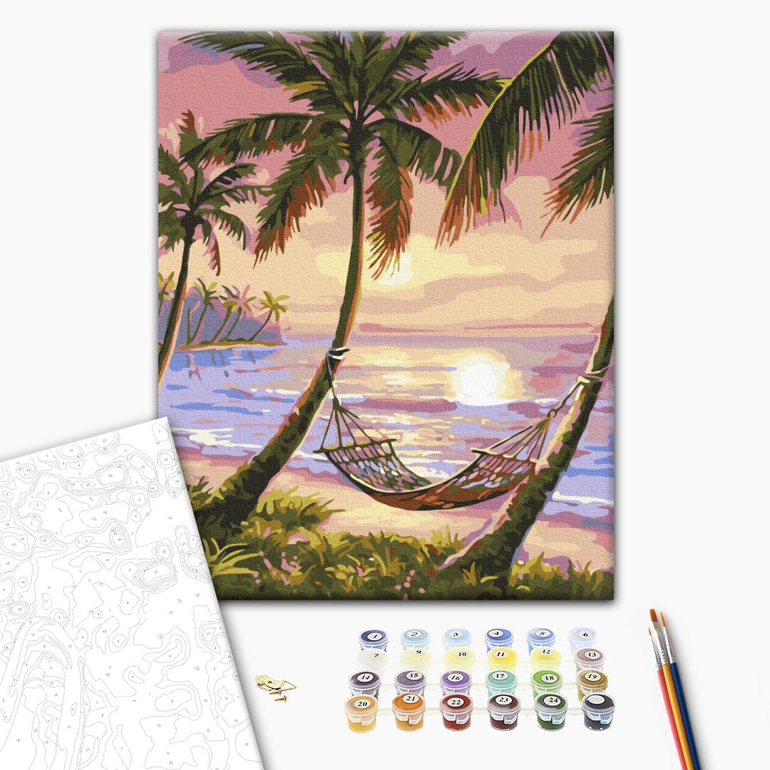 Painting by numbers Paradise corner (RBS4821)