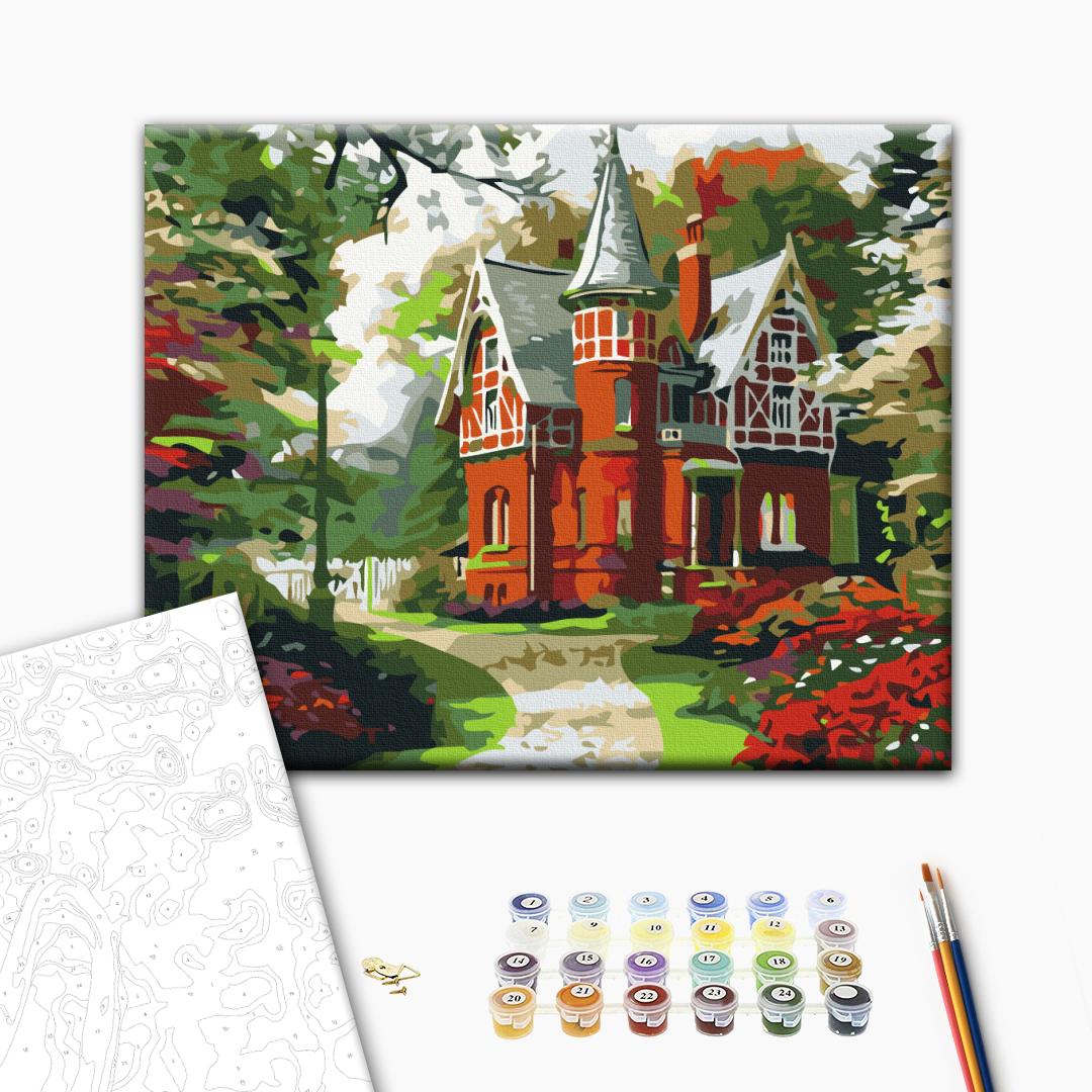 Painting by numbers Fabulous house (RBS51613)