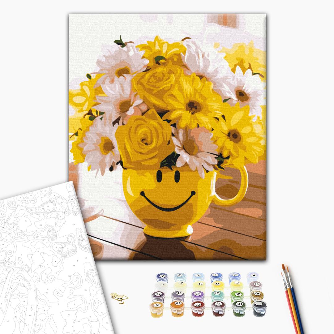 Painting by numbers Bouquet of happiness (RBS34186)
