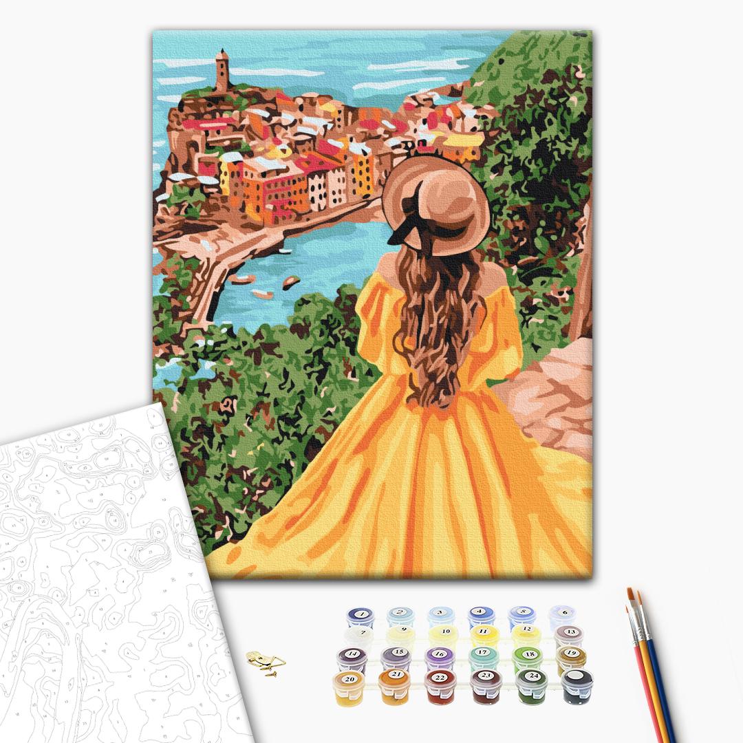 Painting by numbers Port Town (RBS51585)