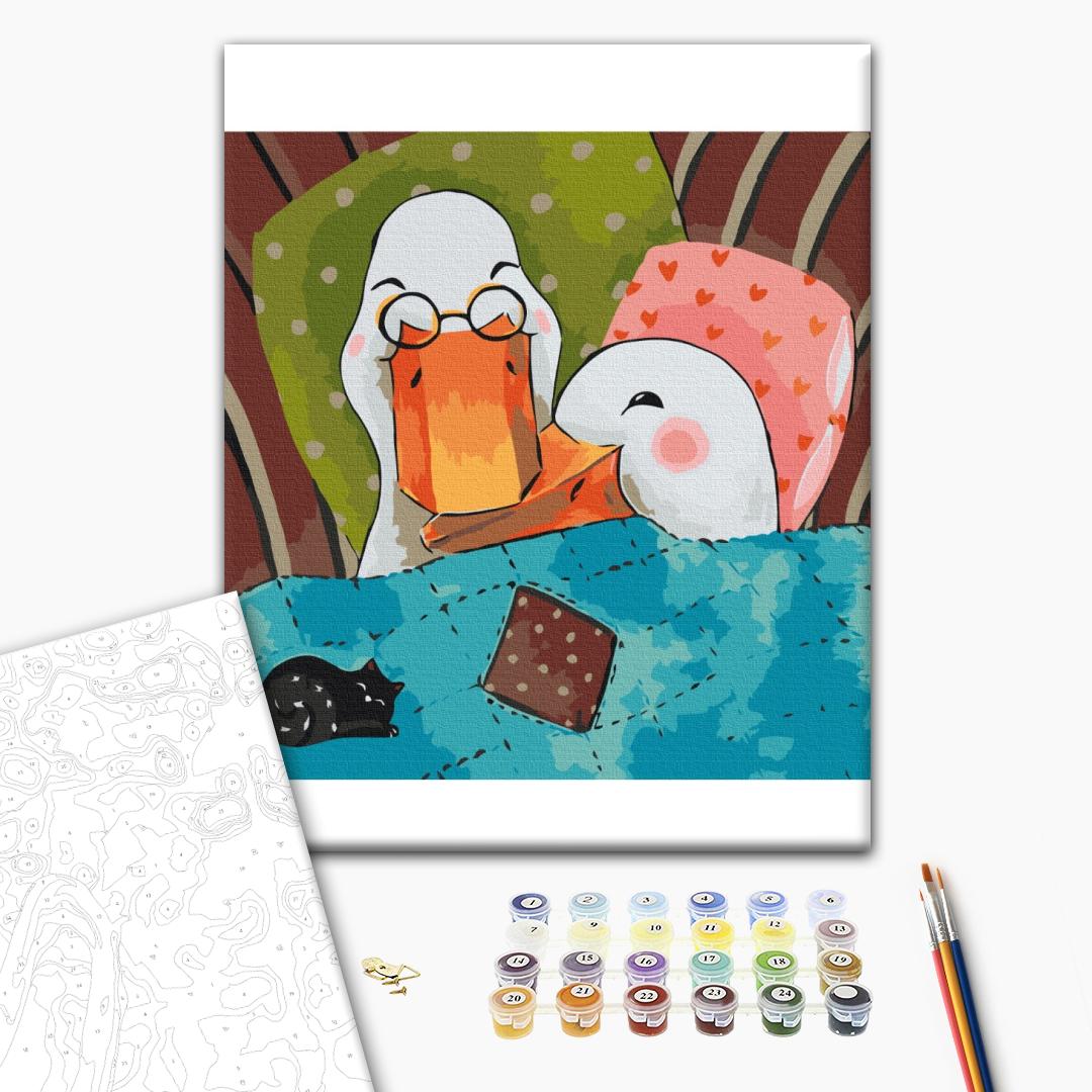 Painting by numbers Basking Together © ANNART (SBS019)