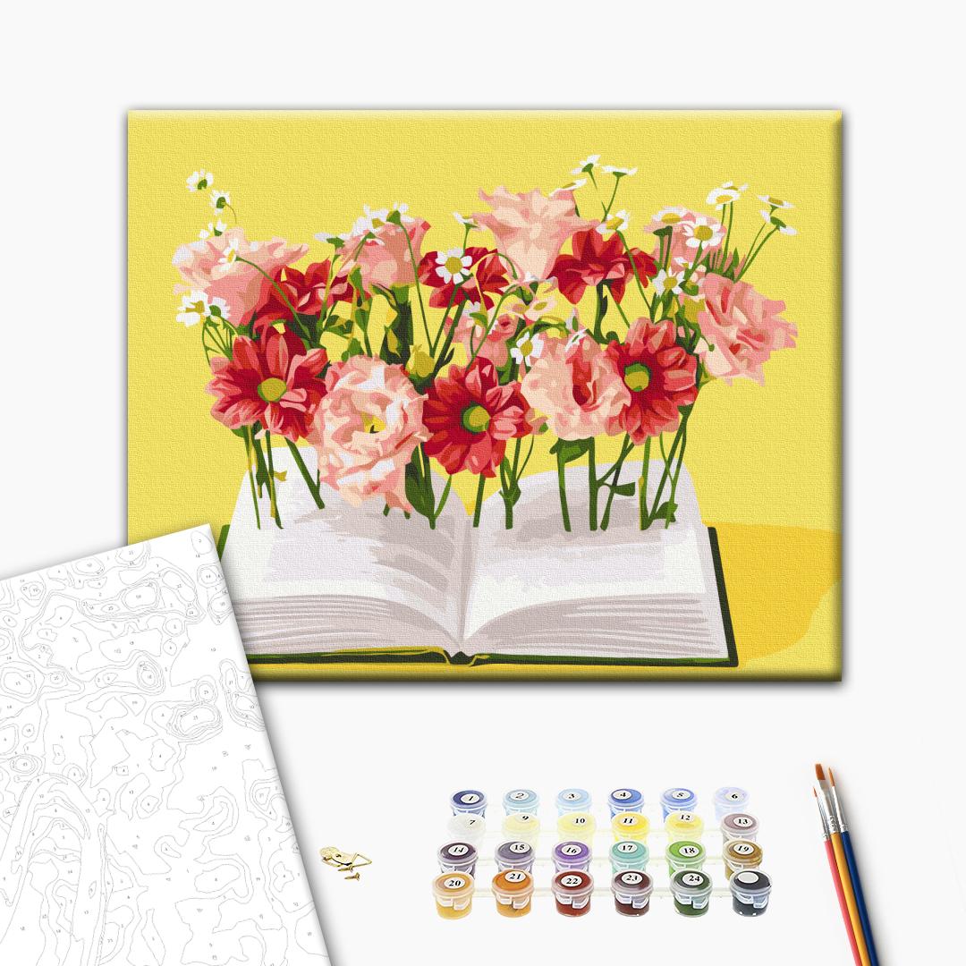 Painting by numbers Book in native language © Halyna Vitiuk (BS53995)