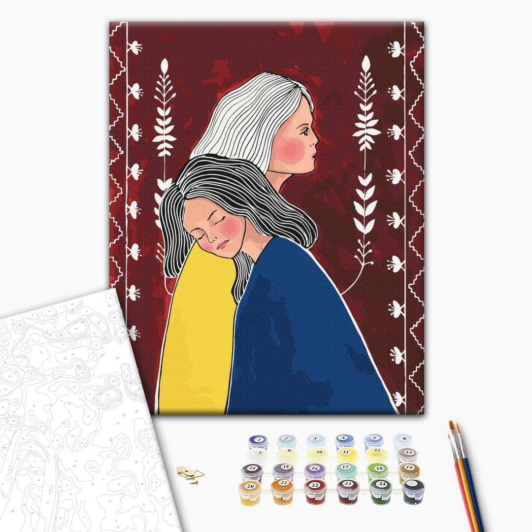Painting by numbers Sisters © ANNART (BS54028)