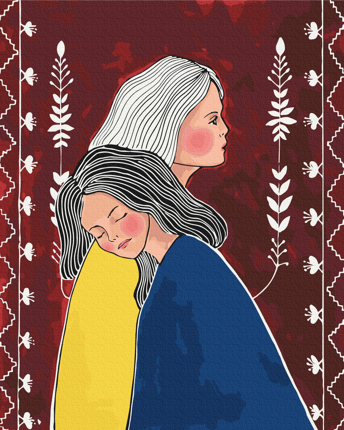 Painting by numbers Sisters © ANNART (BS54028)