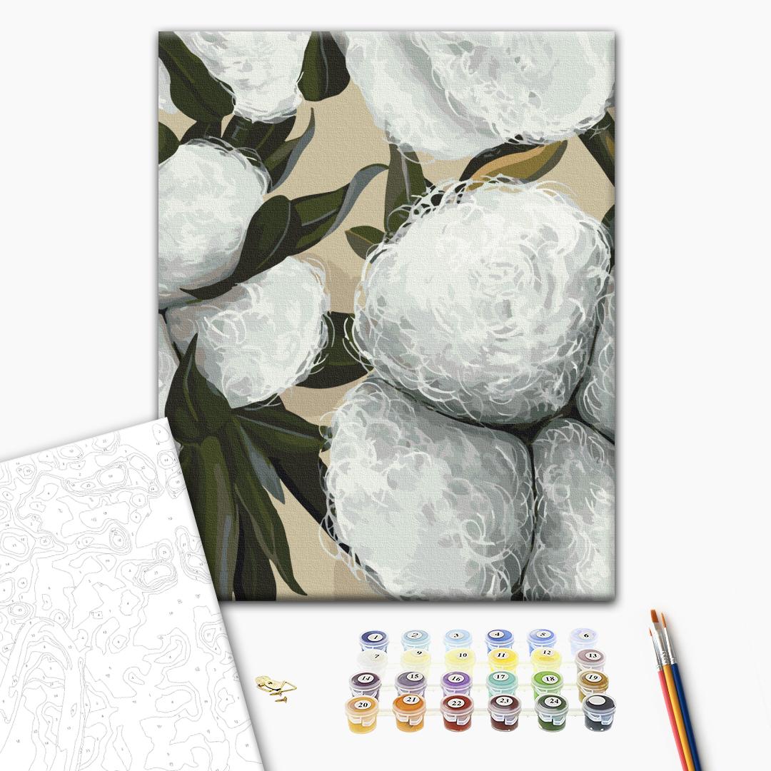 Painting by numbers Cotton © Yana Biluhina (BS54064)