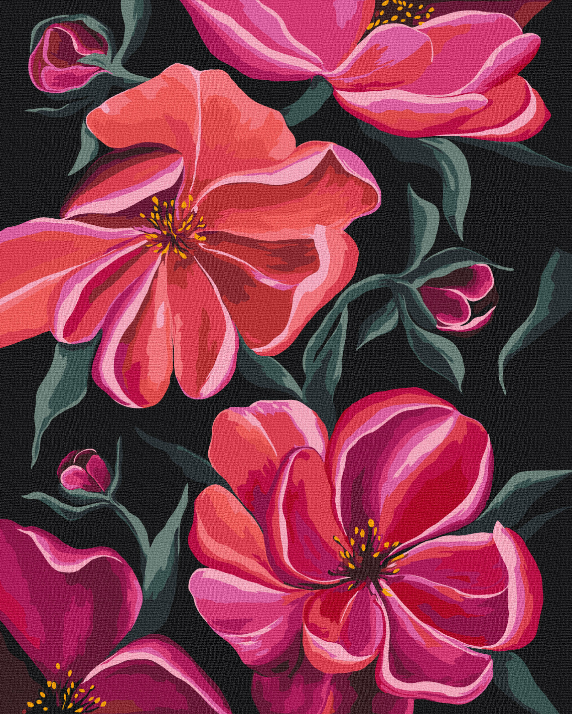 Painting by numbers Colors of nature © LUNATART (BS54065)