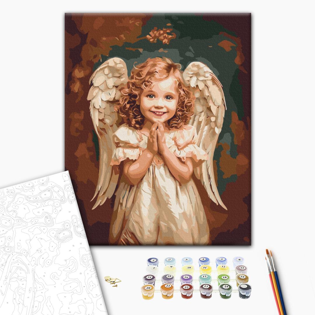Painting by numbers An angelic smile (BS53987)