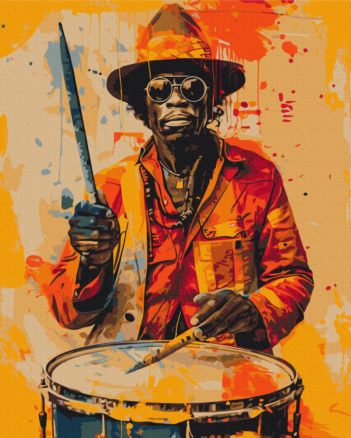 Painting by numbers Colors of music (BS53984)