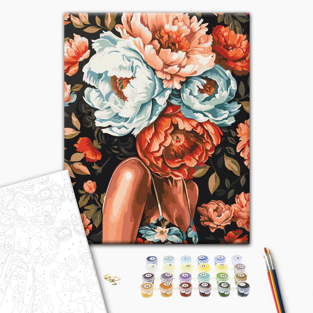 Painting by numbers Blooming thoughts (BS54011)