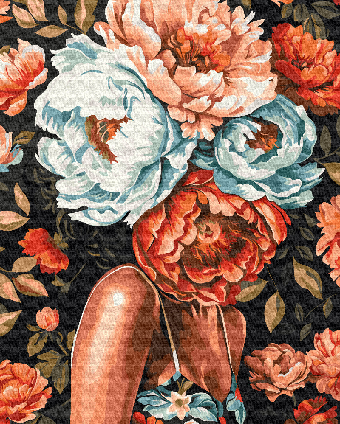 Painting by numbers Blooming thoughts (BS54011)