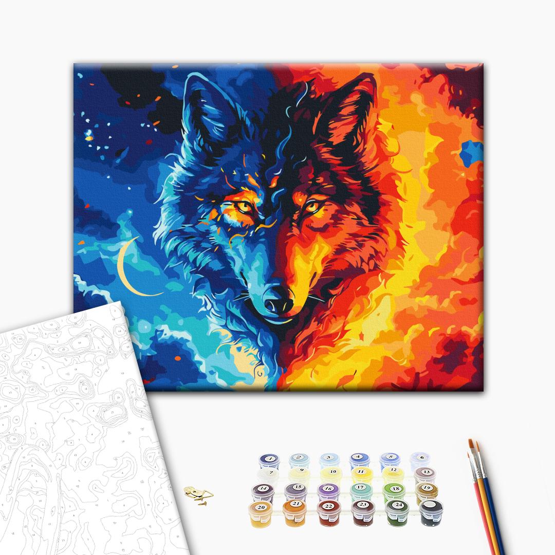Painting by numbers Beast of the Elements (BS54004)