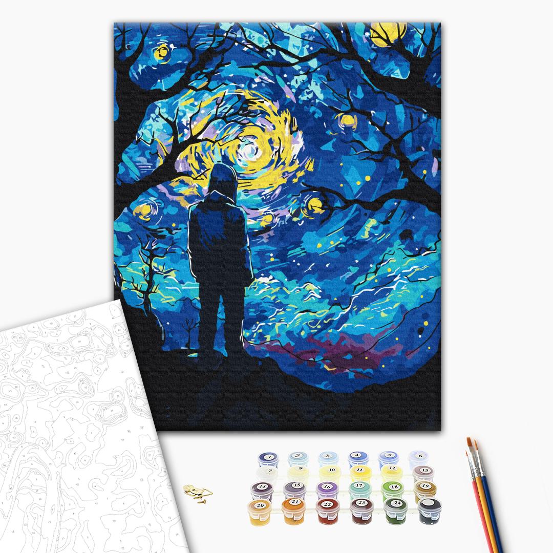 Painting by numbers Night inspiration (BS54006)