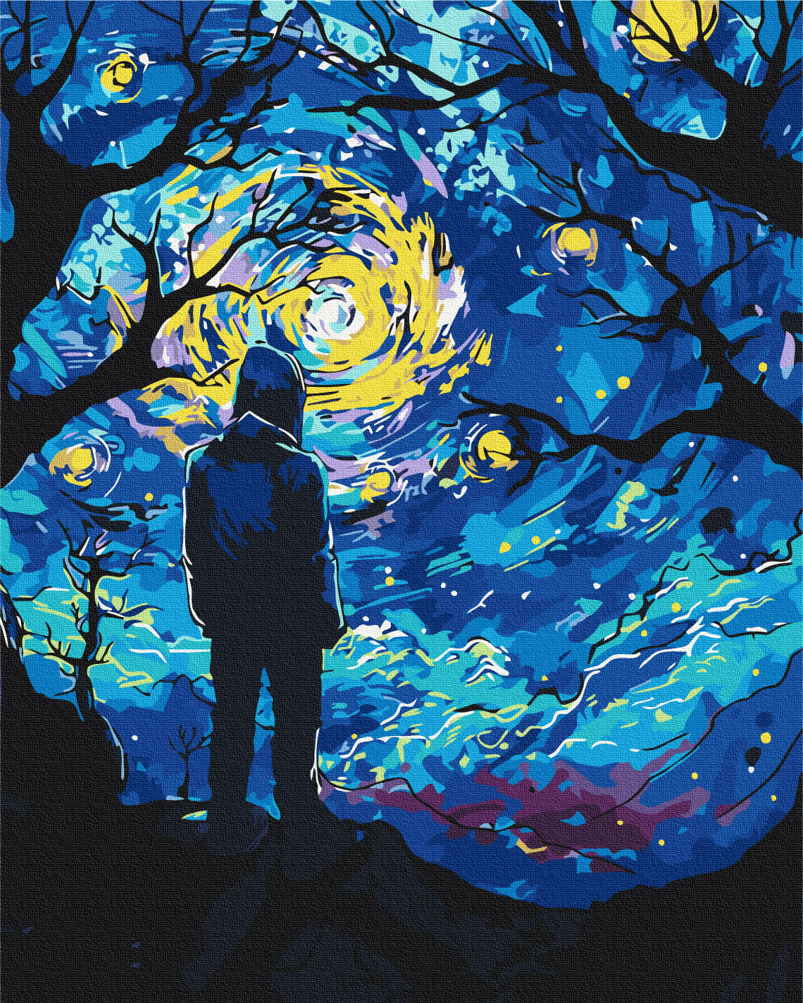 Painting by numbers Night inspiration (BS54006)