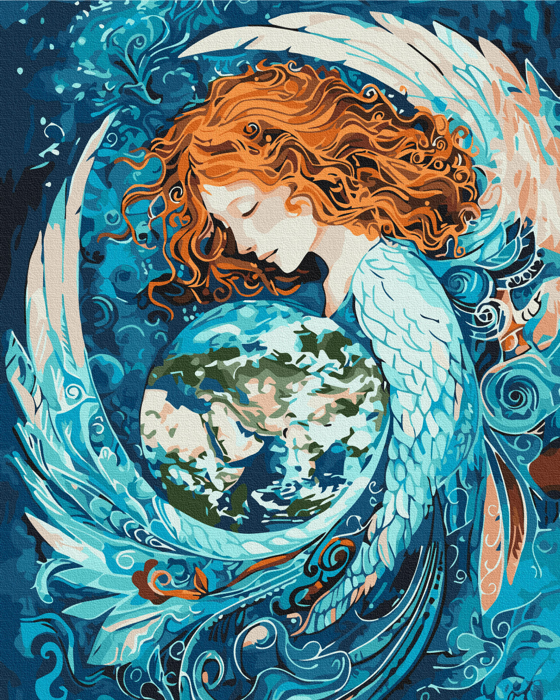 Painting by numbers Embrace of the Universe (BS54018)