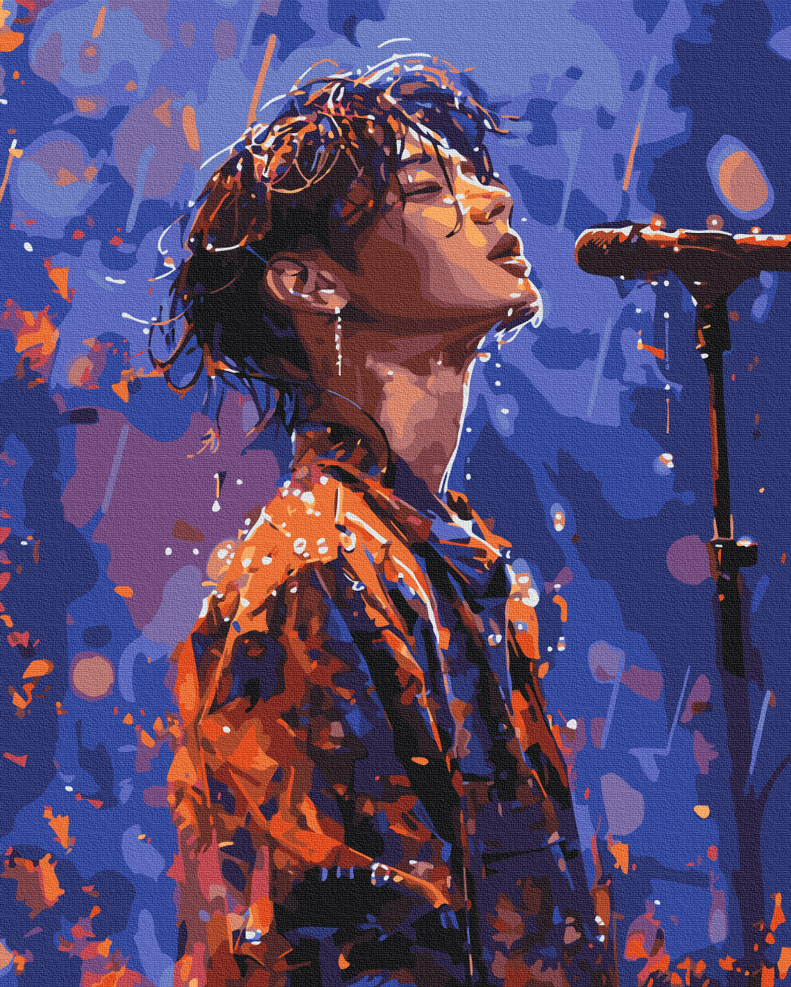 Painting by numbers K-pop singer (BS54037)
