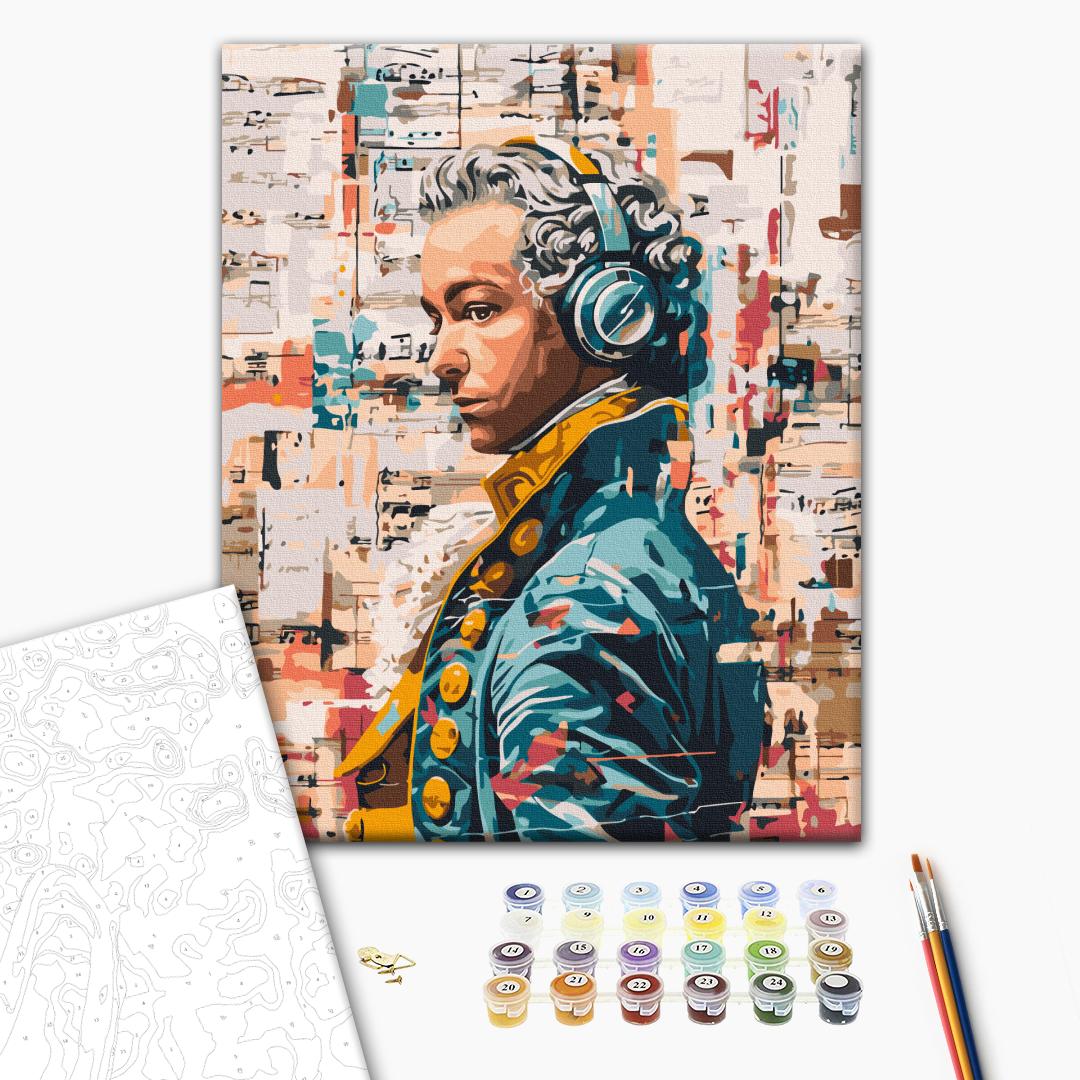 Painting by numbers Modern Mozart (BS54039)