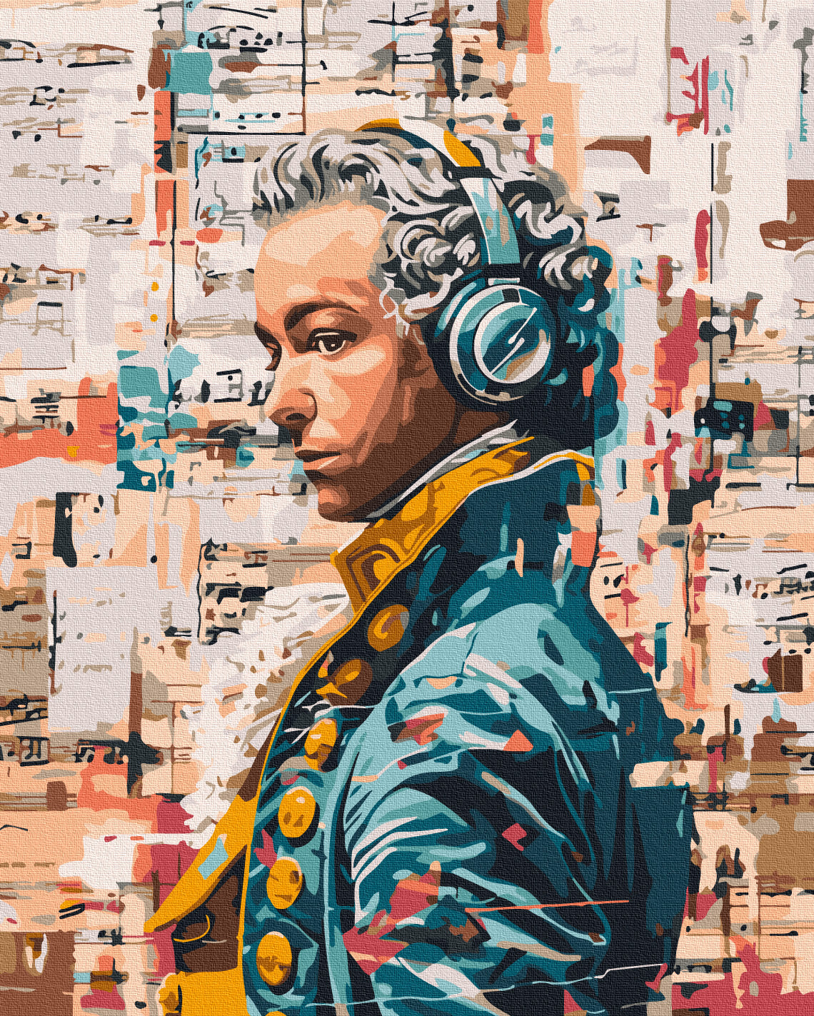 Painting by numbers Modern Mozart (BS54039)
