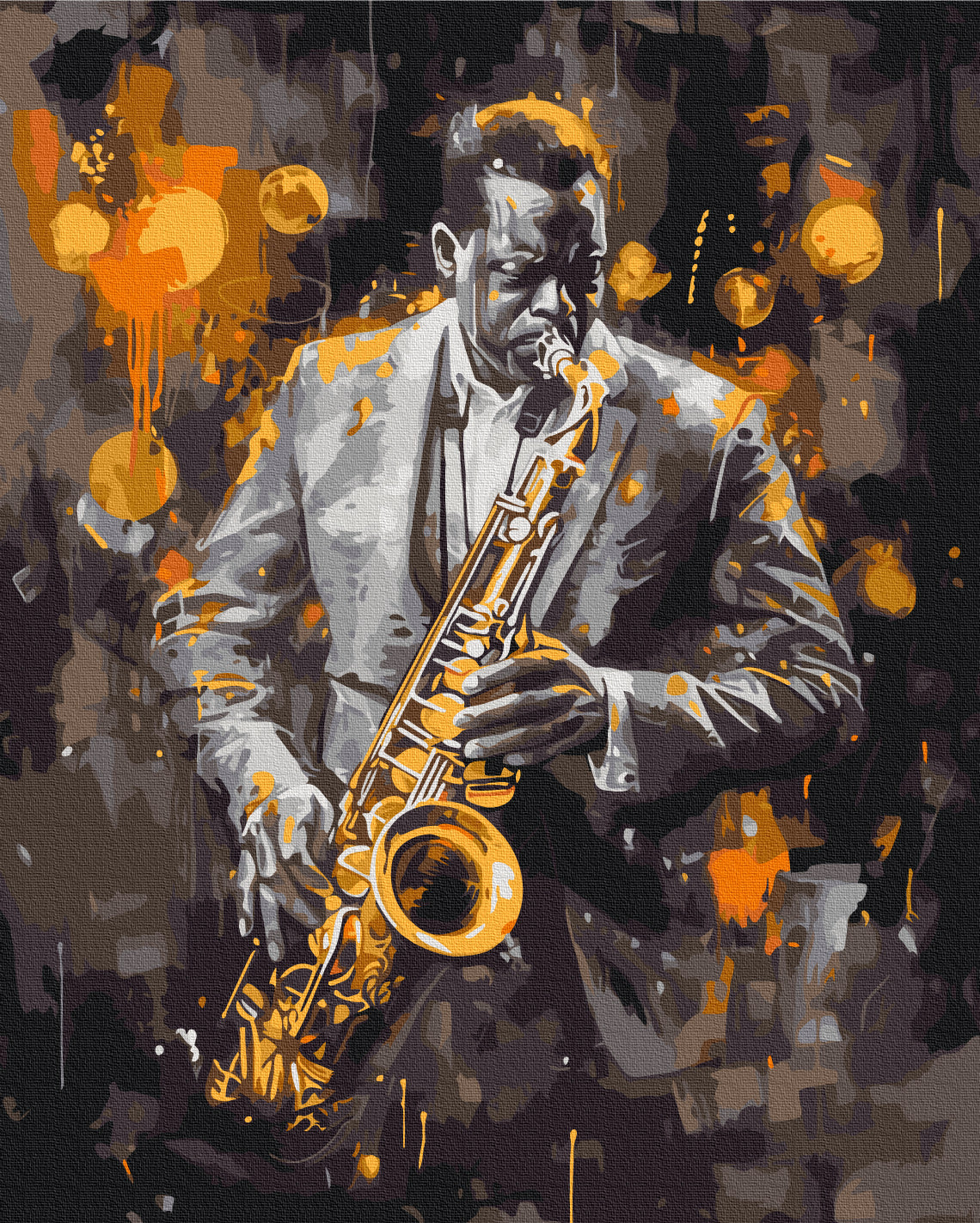 Painting by numbers The World of Jazz (BS54070)