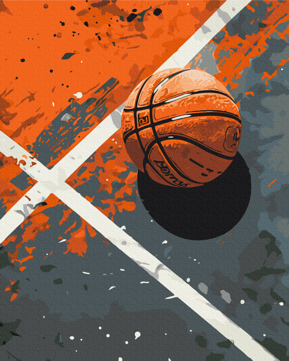 Painting by numbers Basketball (BS54097)