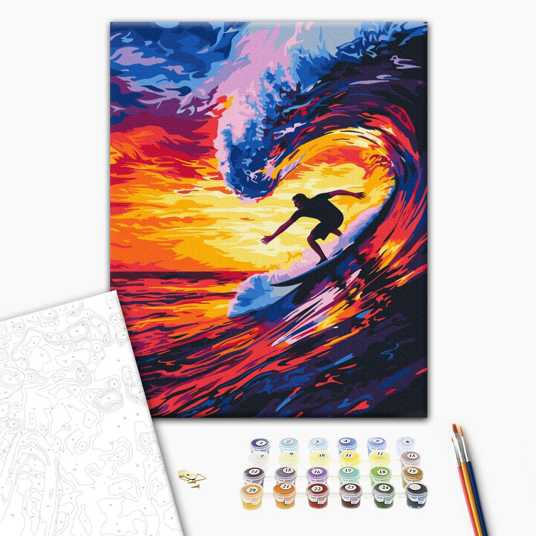 Painting by numbers Hold the wave (BS54107)