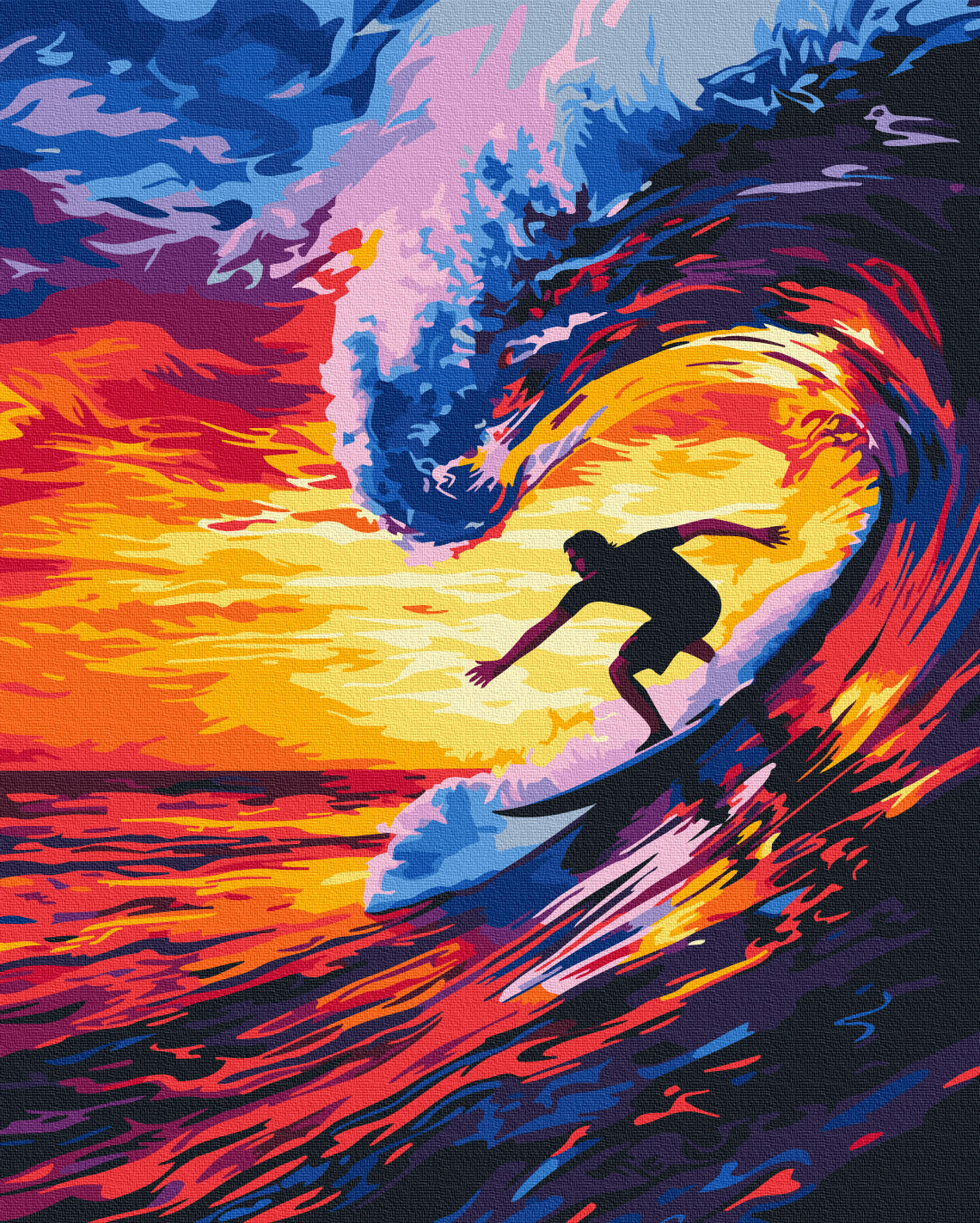 Painting by numbers Hold the wave (BS54107)