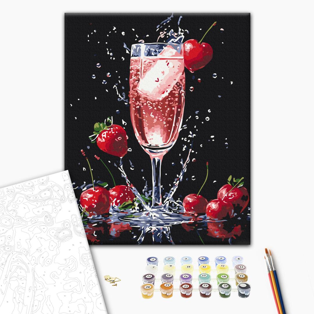 Painting by numbers Sparkling pleasure (BS54152)