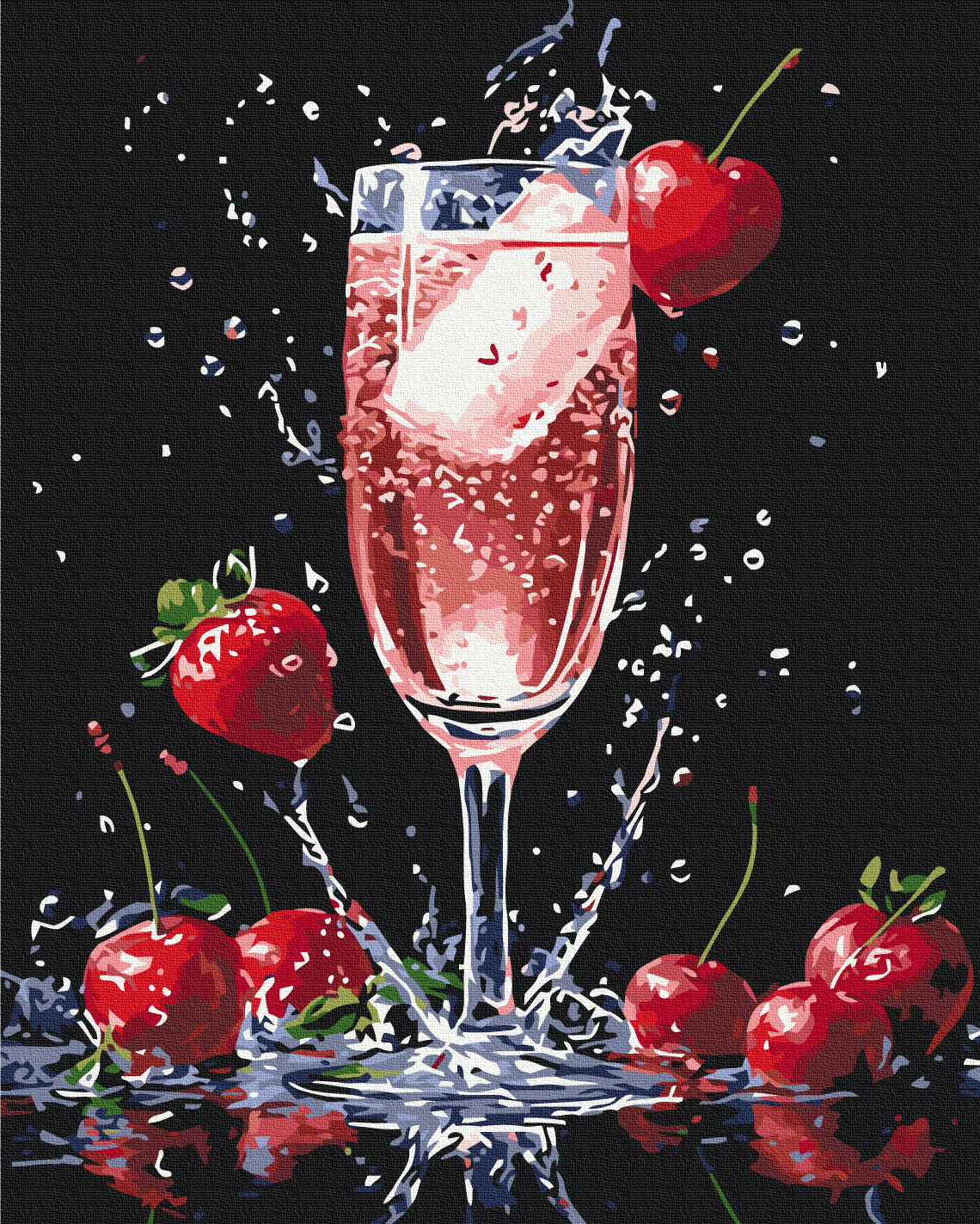 Painting by numbers Sparkling pleasure (BS54152)