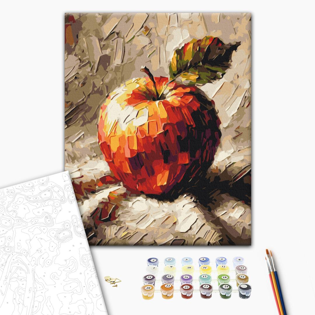 Painting by numbers Apple © Oleg Loburak (BS54163)