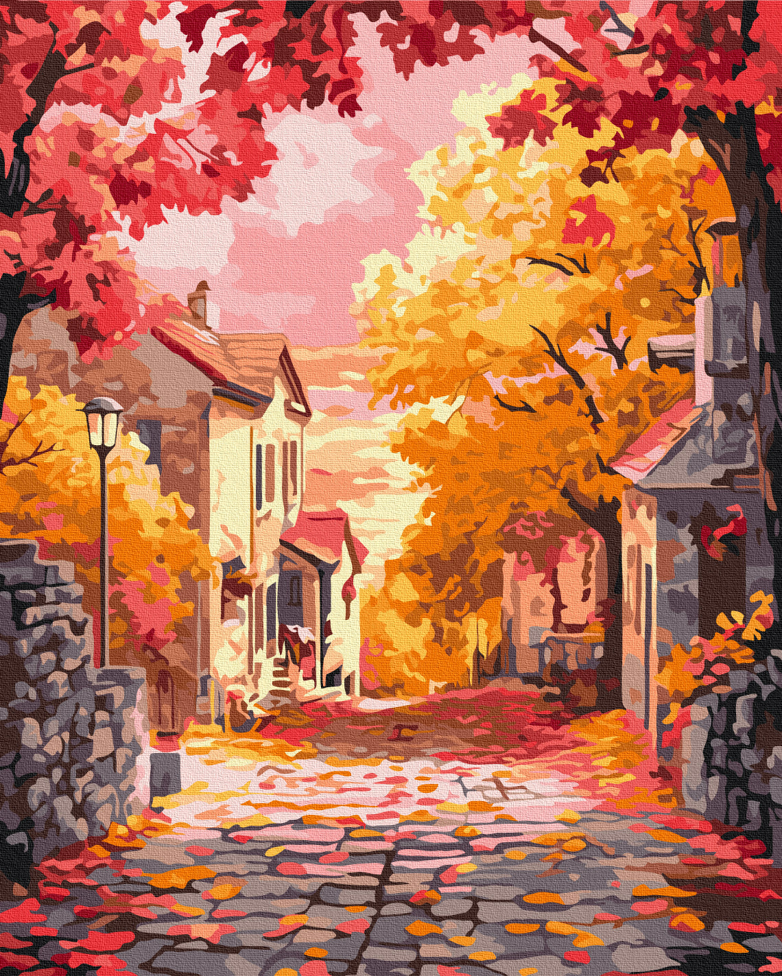 Painting by numbers Autumn sunset (BS54177)