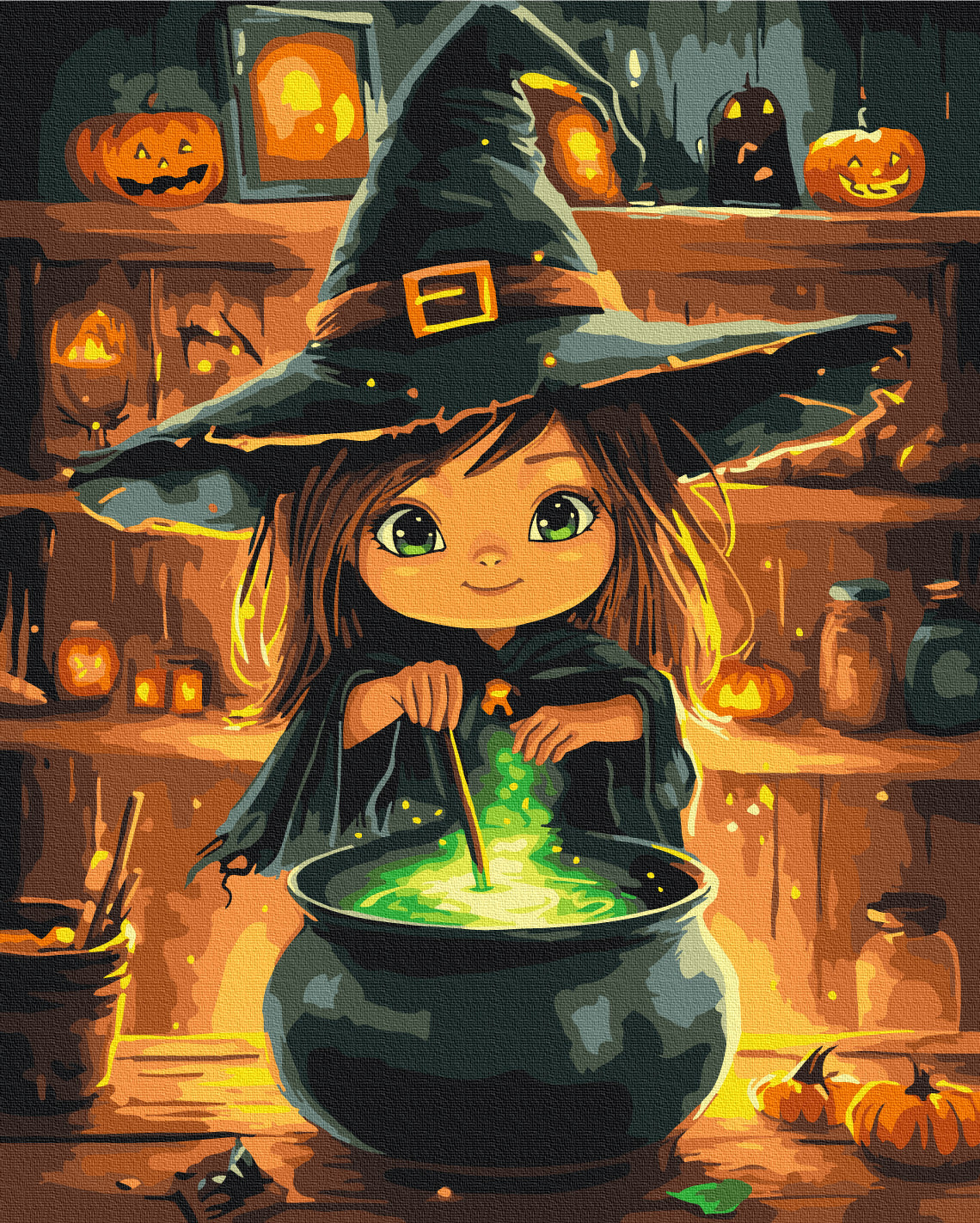 Painting by numbers The Witch (BS54179)
