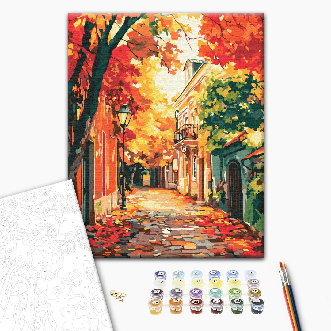 Painting by numbers November colors (BS54170)