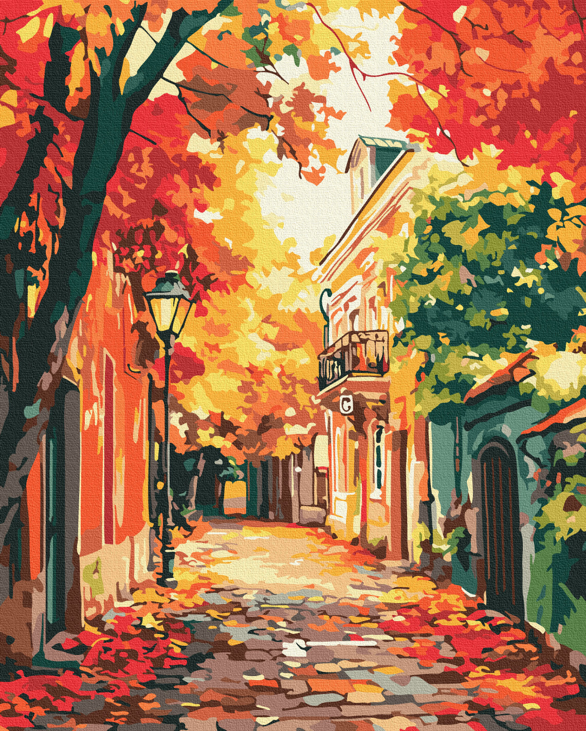 Painting by numbers November colors (BS54170)