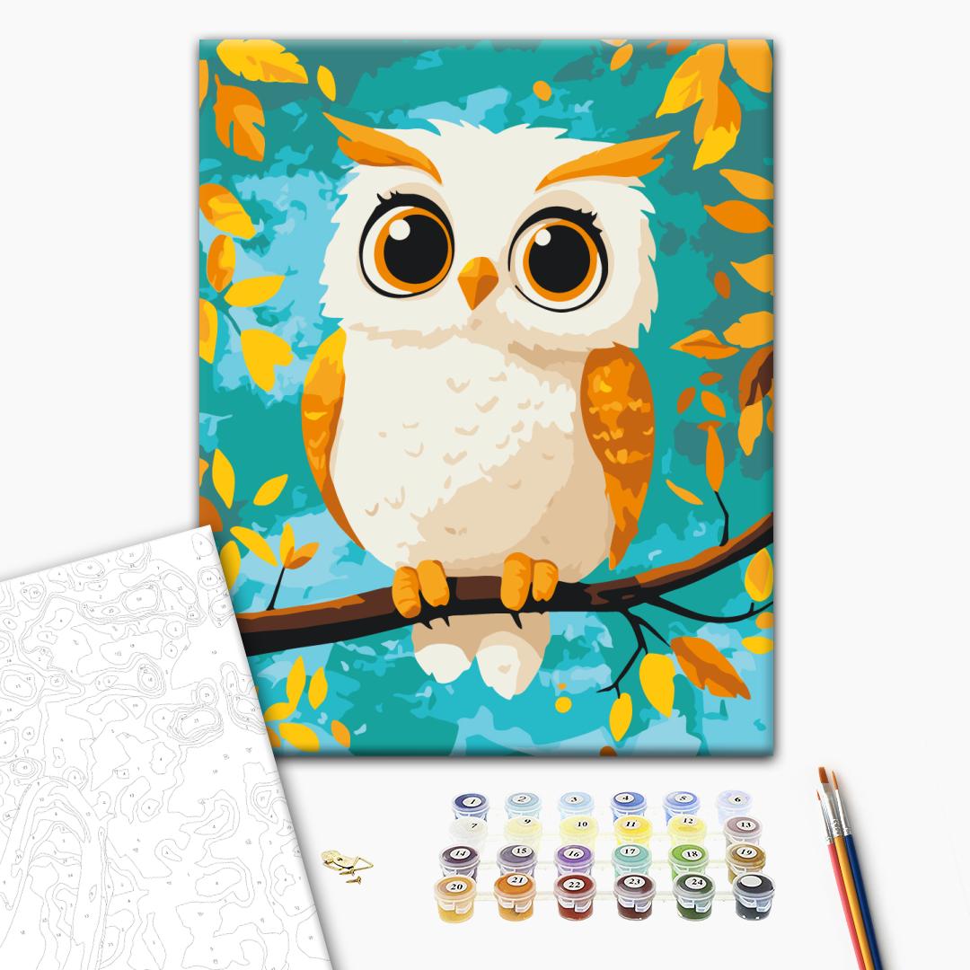 Painting by numbers Owl (KBS0164)