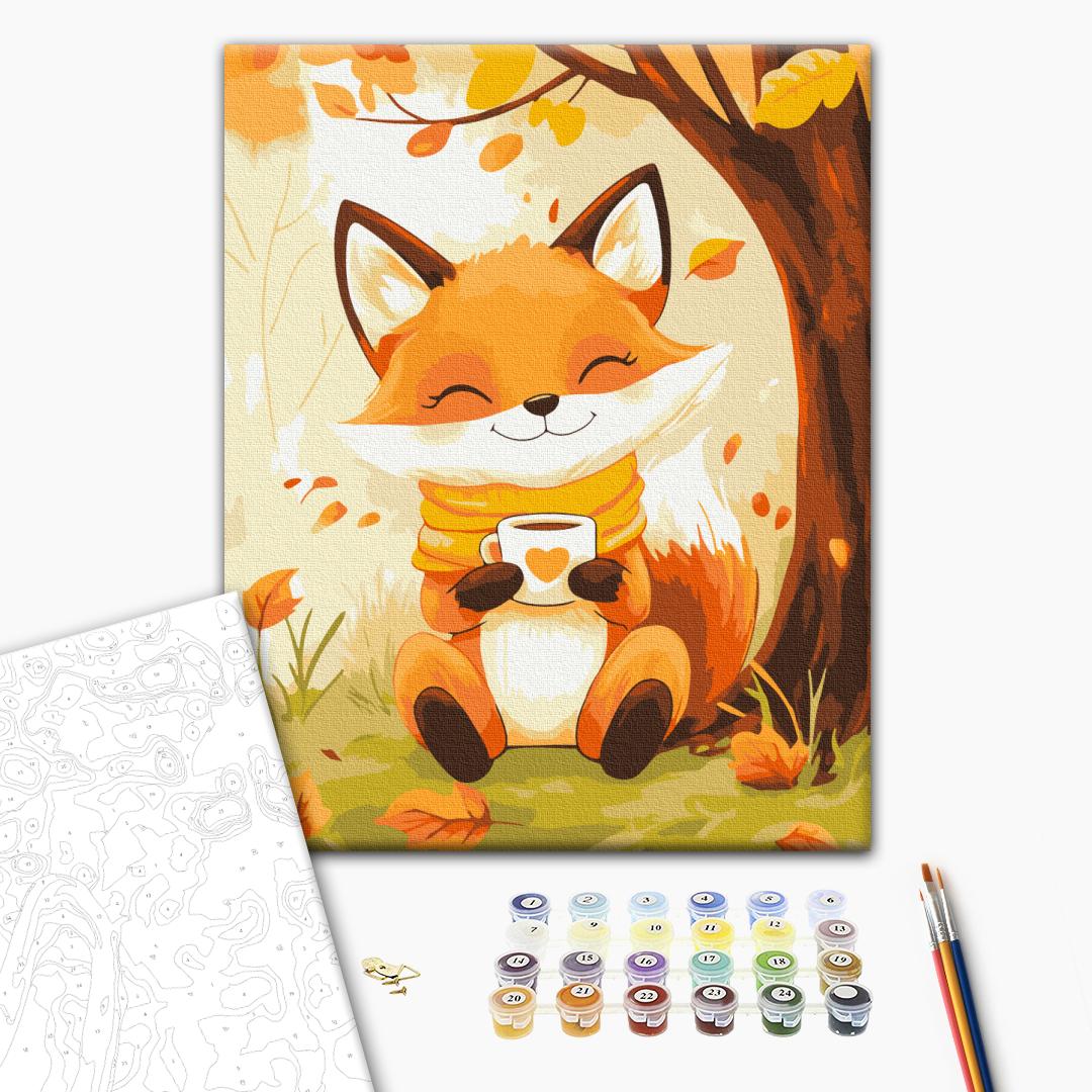 Painting by numbers Cocoa fox (KBS0167)