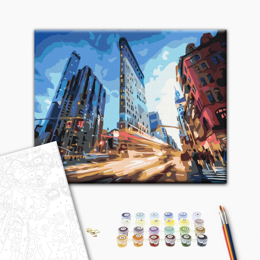 Painting by numbers City life (RBS25312)
