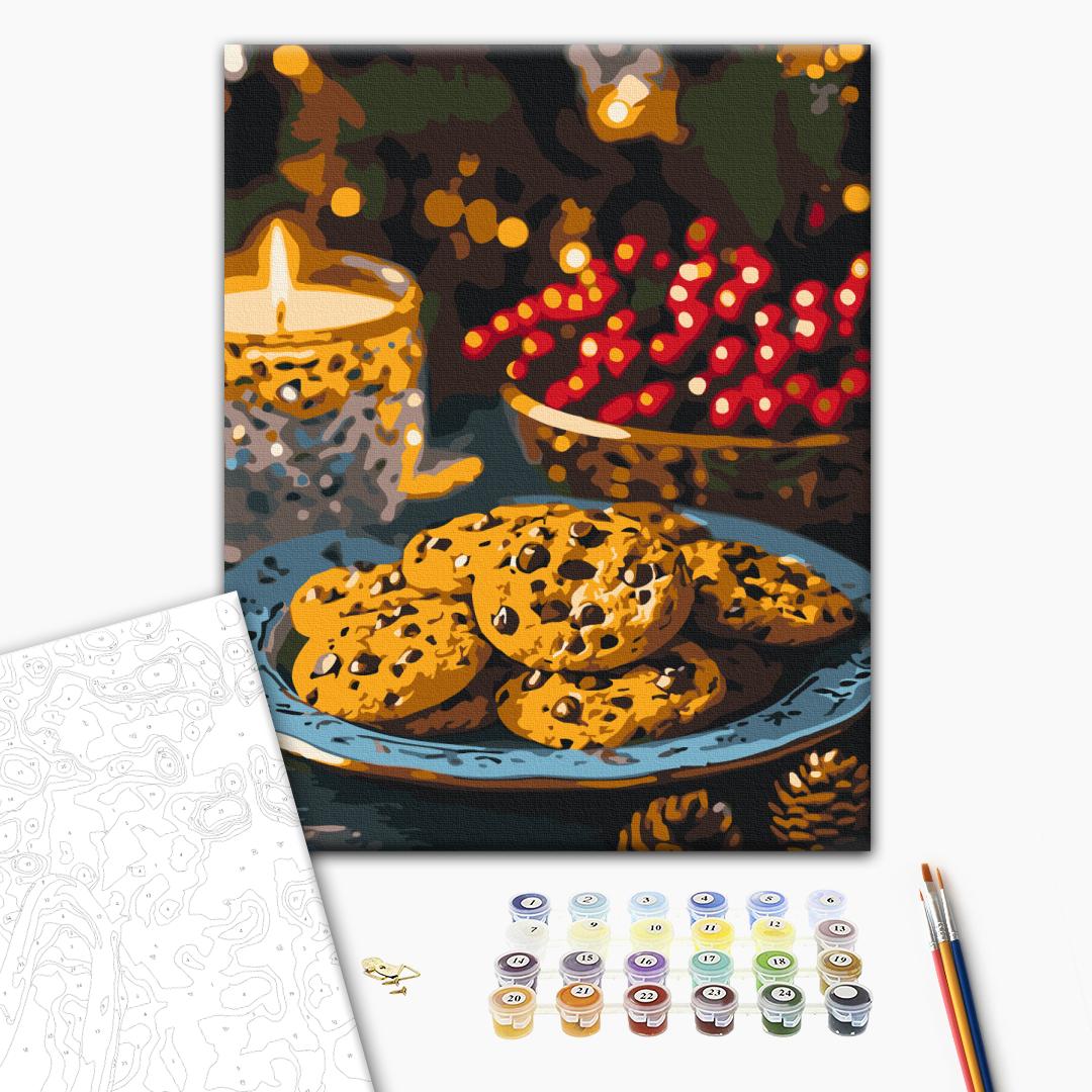 Painting by numbers Hot cookie time (RBS1020)