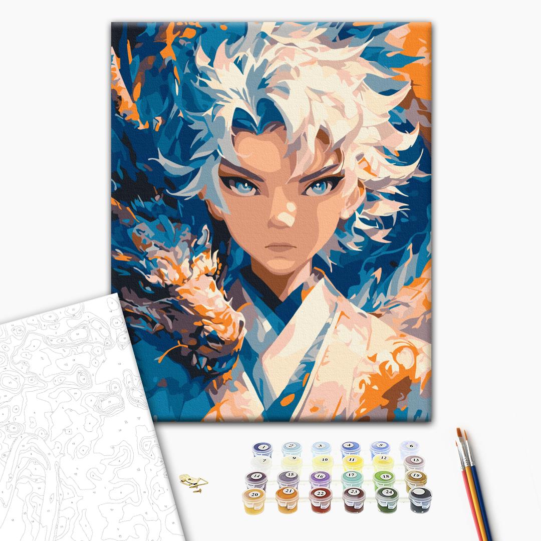 Painting by numbers Dragon Keeper (RBS54085)