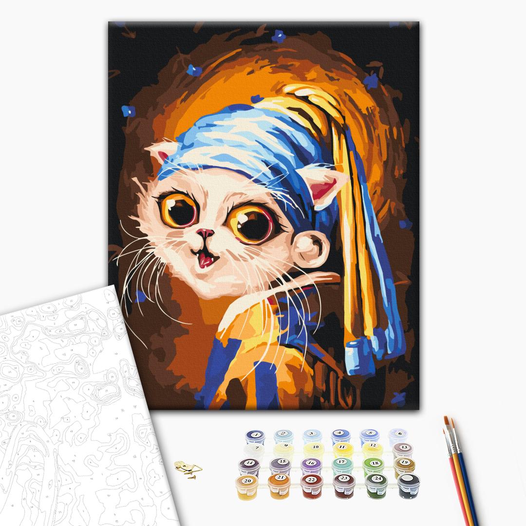 Painting by numbers Girl © Marianna Pashchuk (BS54207)