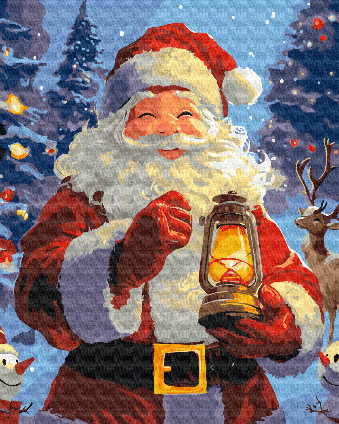 Painting by numbers A smile of Christmas (BS54213)