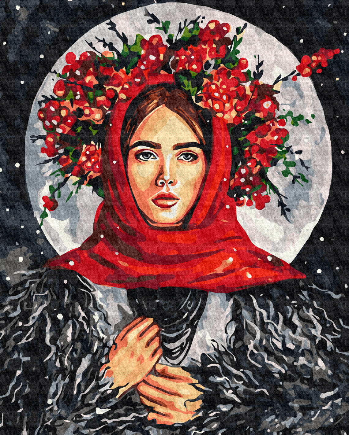 Painting by numbers Prayer © Marianna Pashchuk (BS54202)