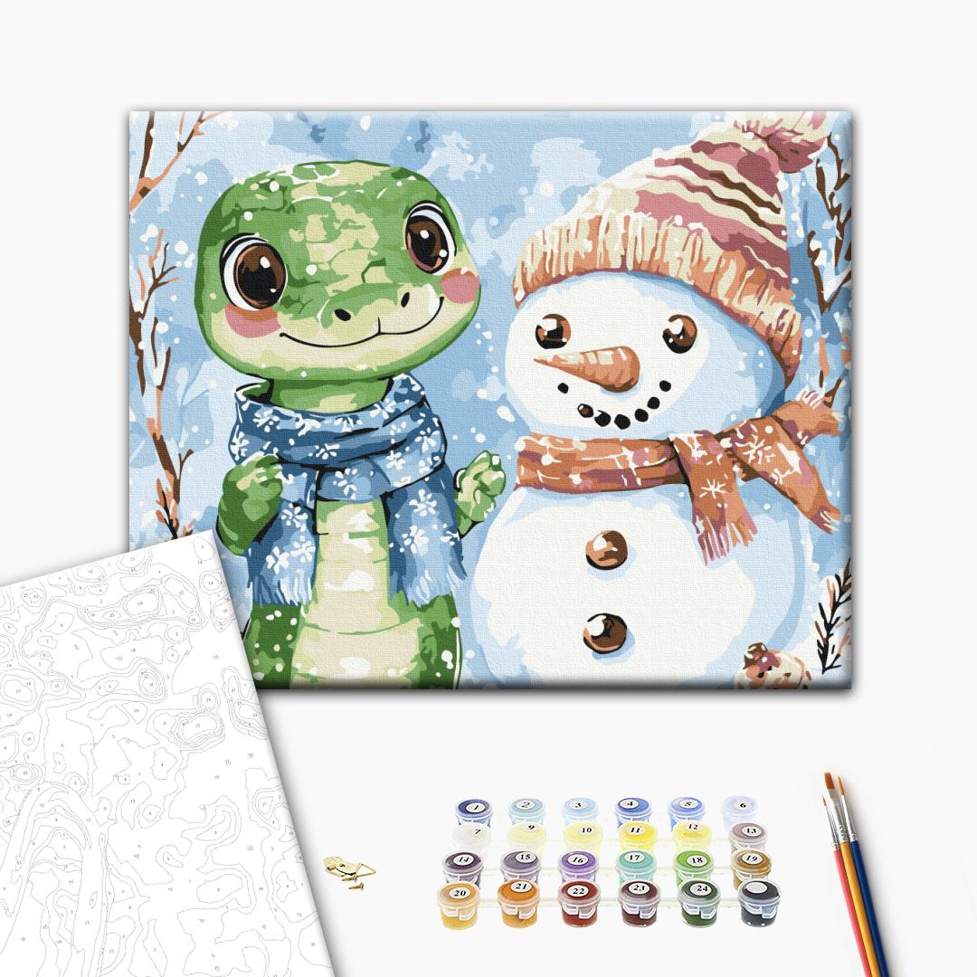 Painting by numbers Winter games (KBS0175)