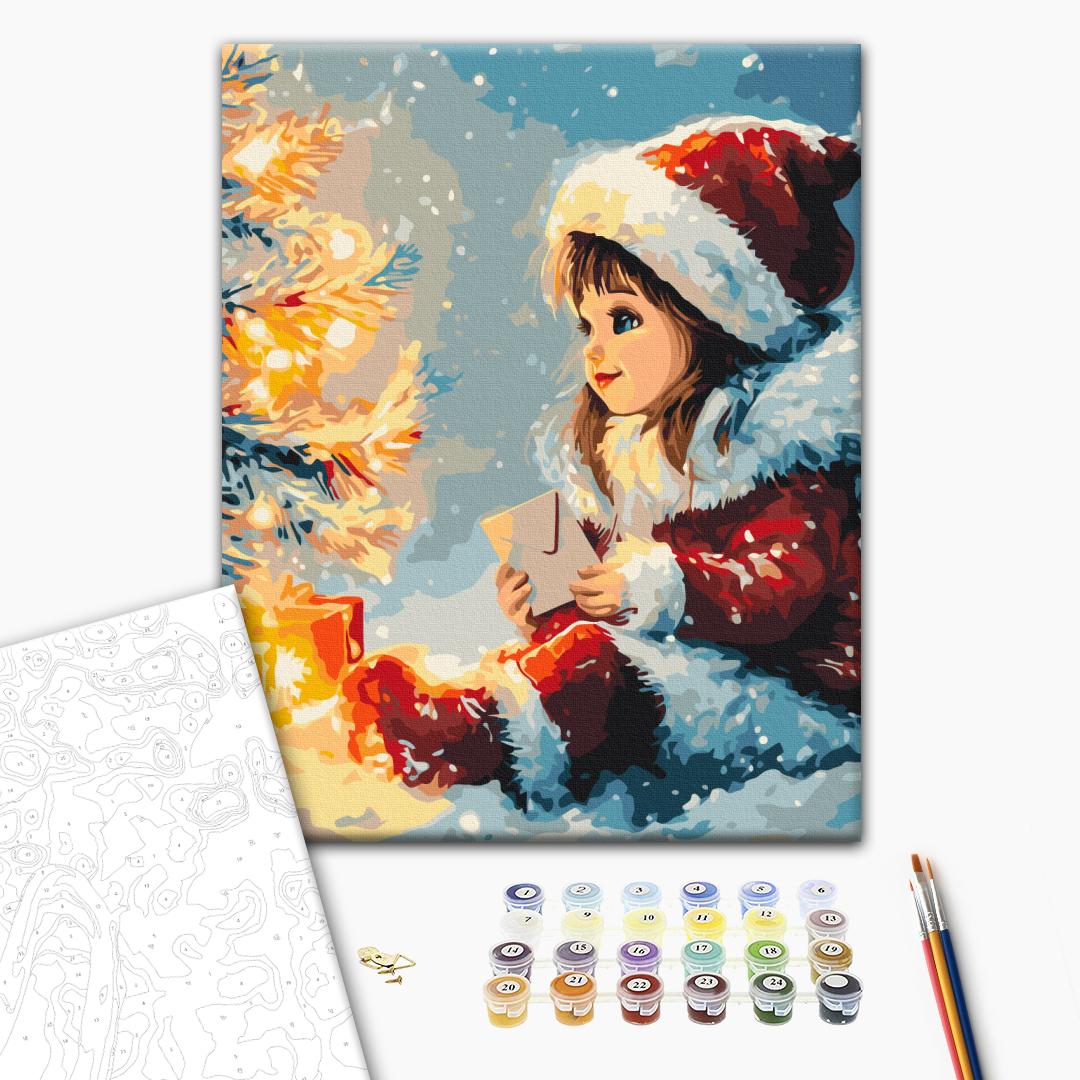 Painting by numbers The magic letter (SBS034)