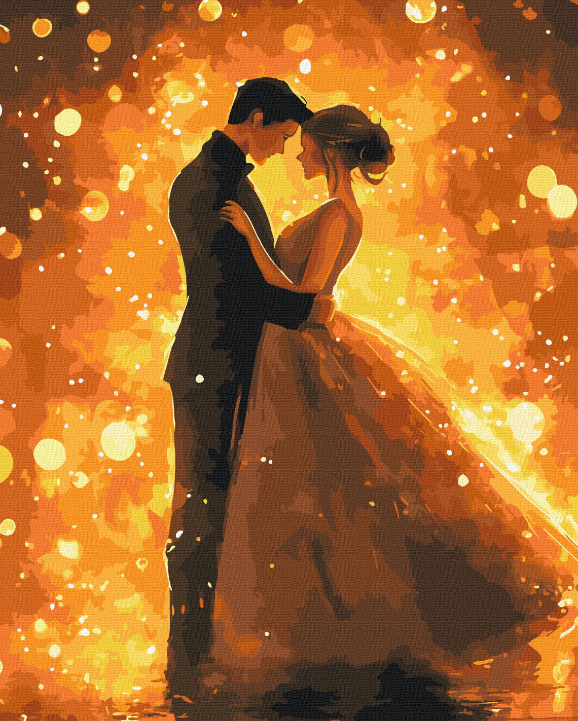 Painting by numbers The magic of love (BS54223)