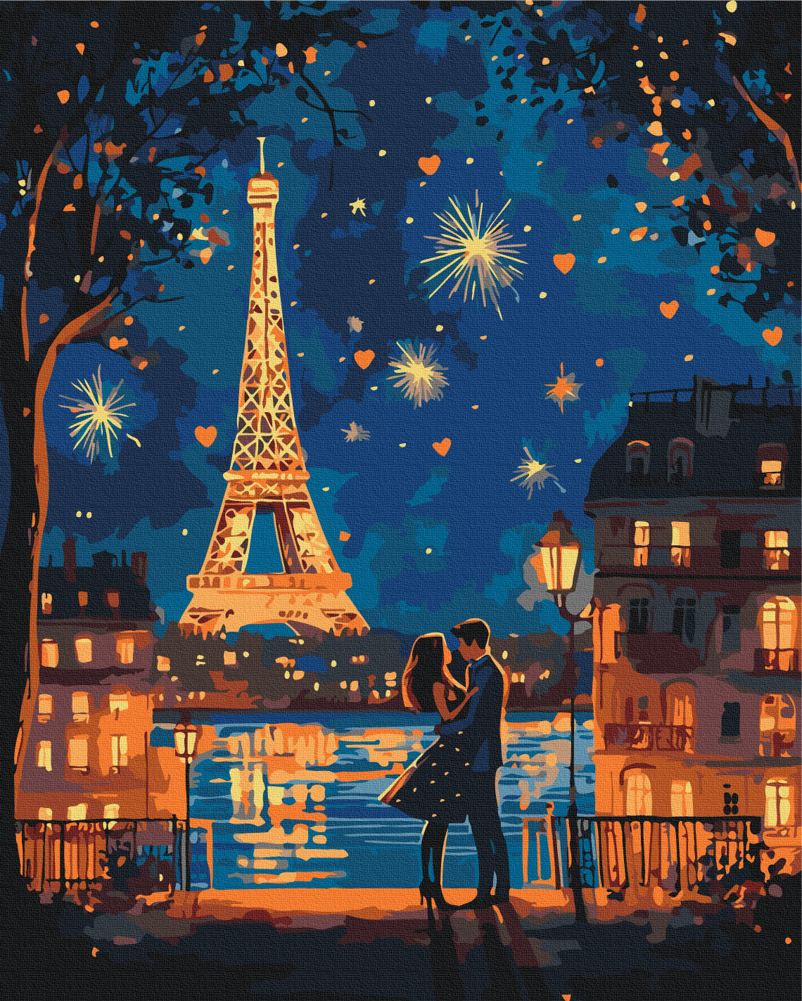 Painting by numbers Love is in the air (BS54220)