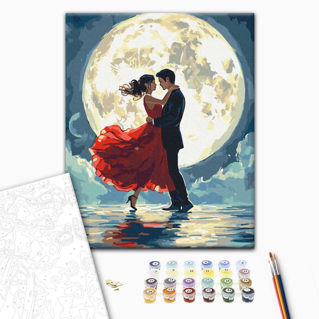 Painting by numbers Dancing under the moon (SBS035)