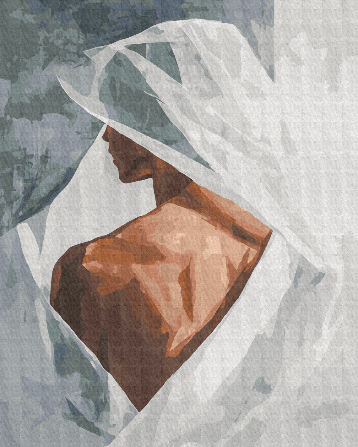 Painting by numbers A feeling of lightness (BS54248)