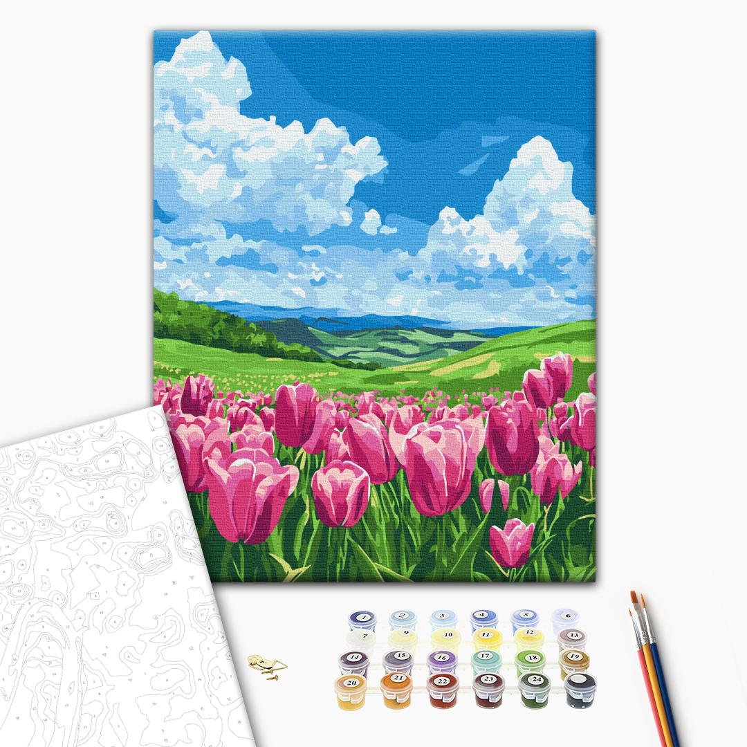 Painting by numbers Breath of spring (BS54278)