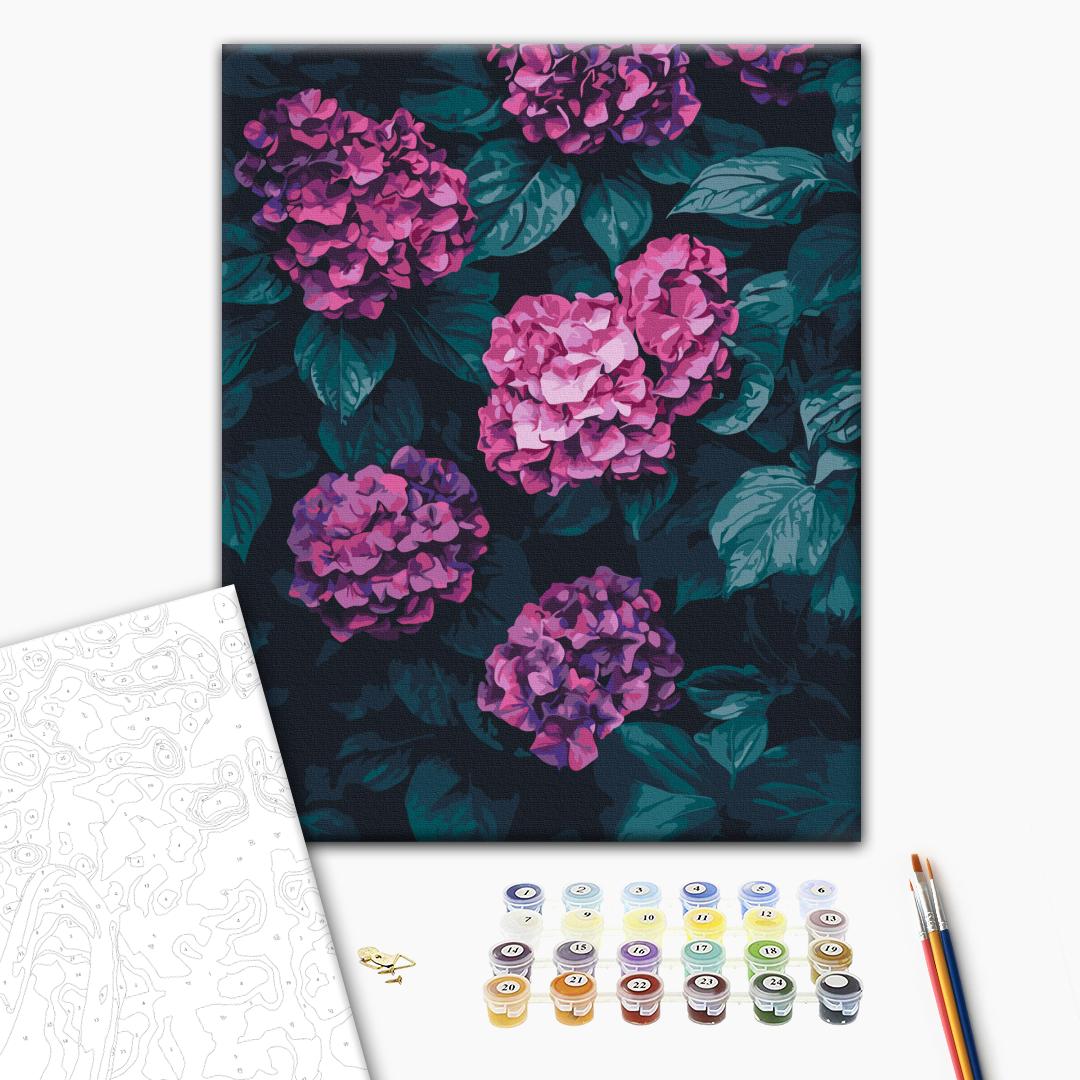 Painting by numbers The fairytale hydrangea (BS54274)