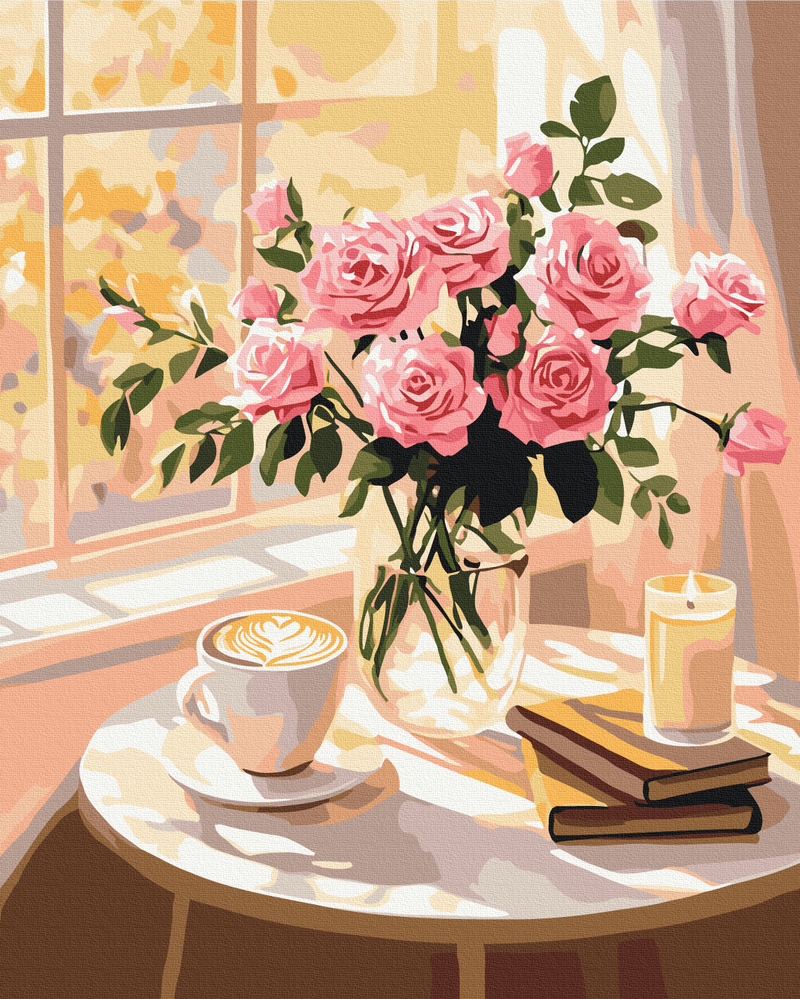 Painting by numbers Morning still life (BS54287)