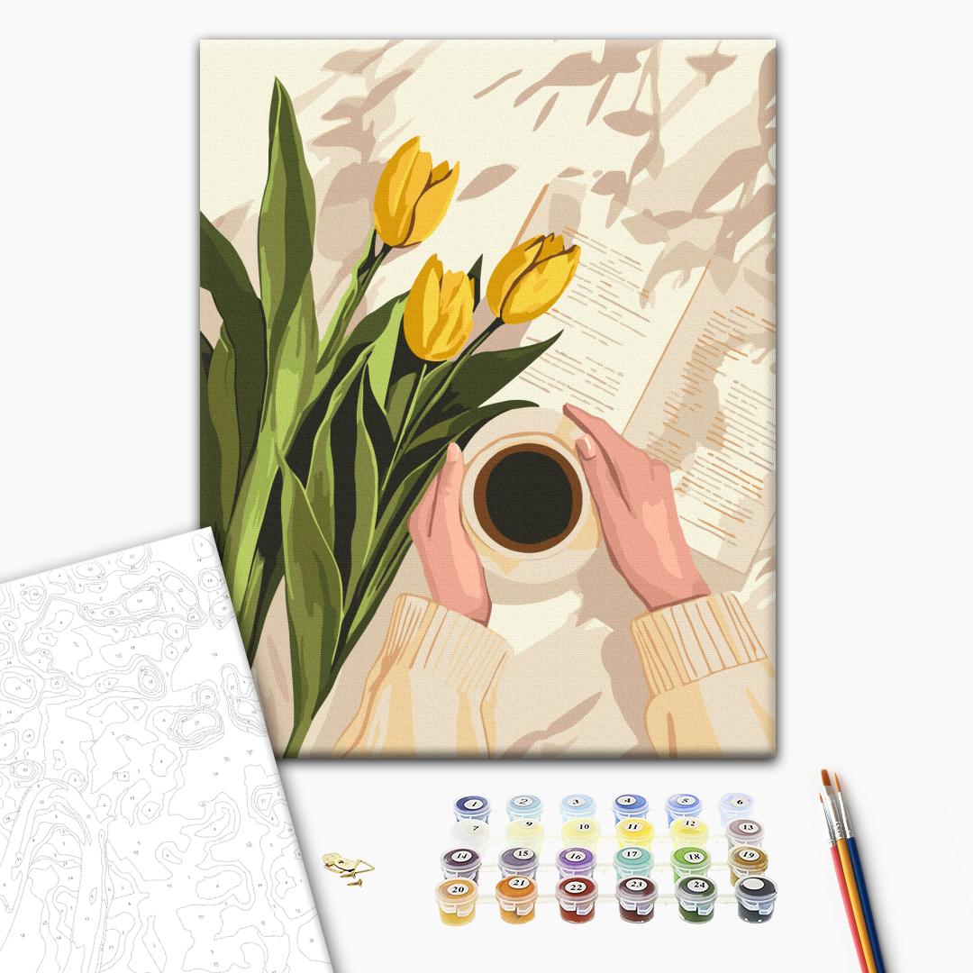 Painting by numbers Coziness in the details (BS54285)